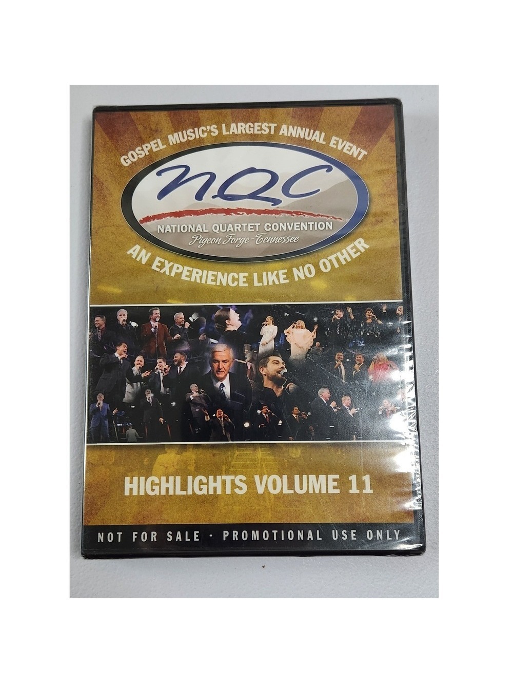 NQC National Quartet Convention Highlights Volume 11 Gospel Music DVD New